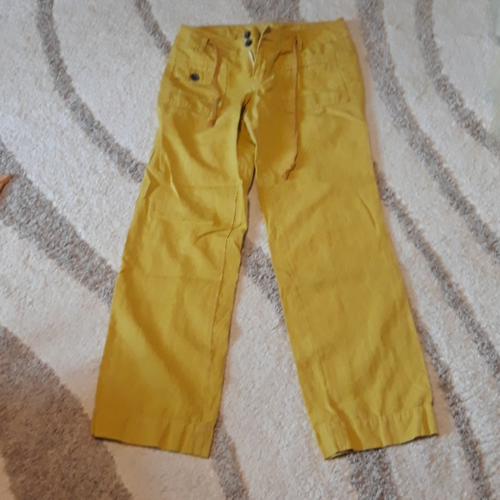 Yellow Low Waisted Pants